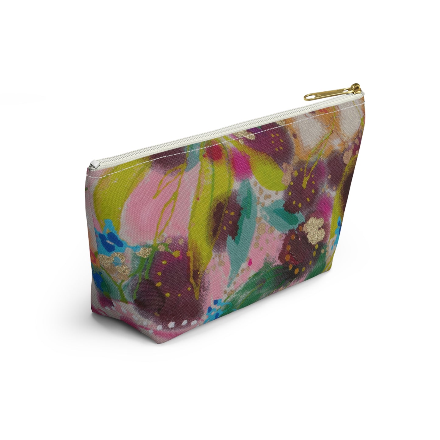 Wednesday's Flowers No. 3 ~ Accessory Pouch w T-bottom