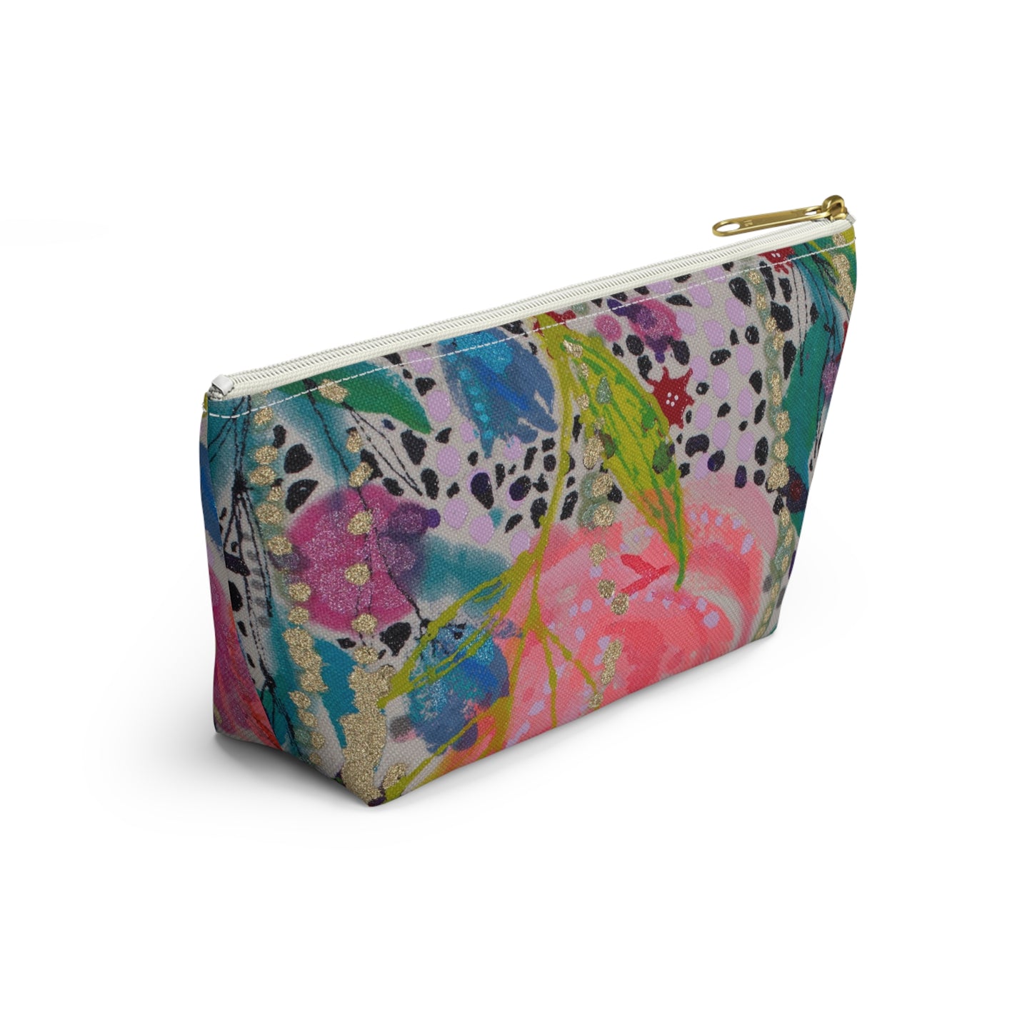 Wednesday's Flowers No. 1 ~ Accessory Pouch w T-bottom