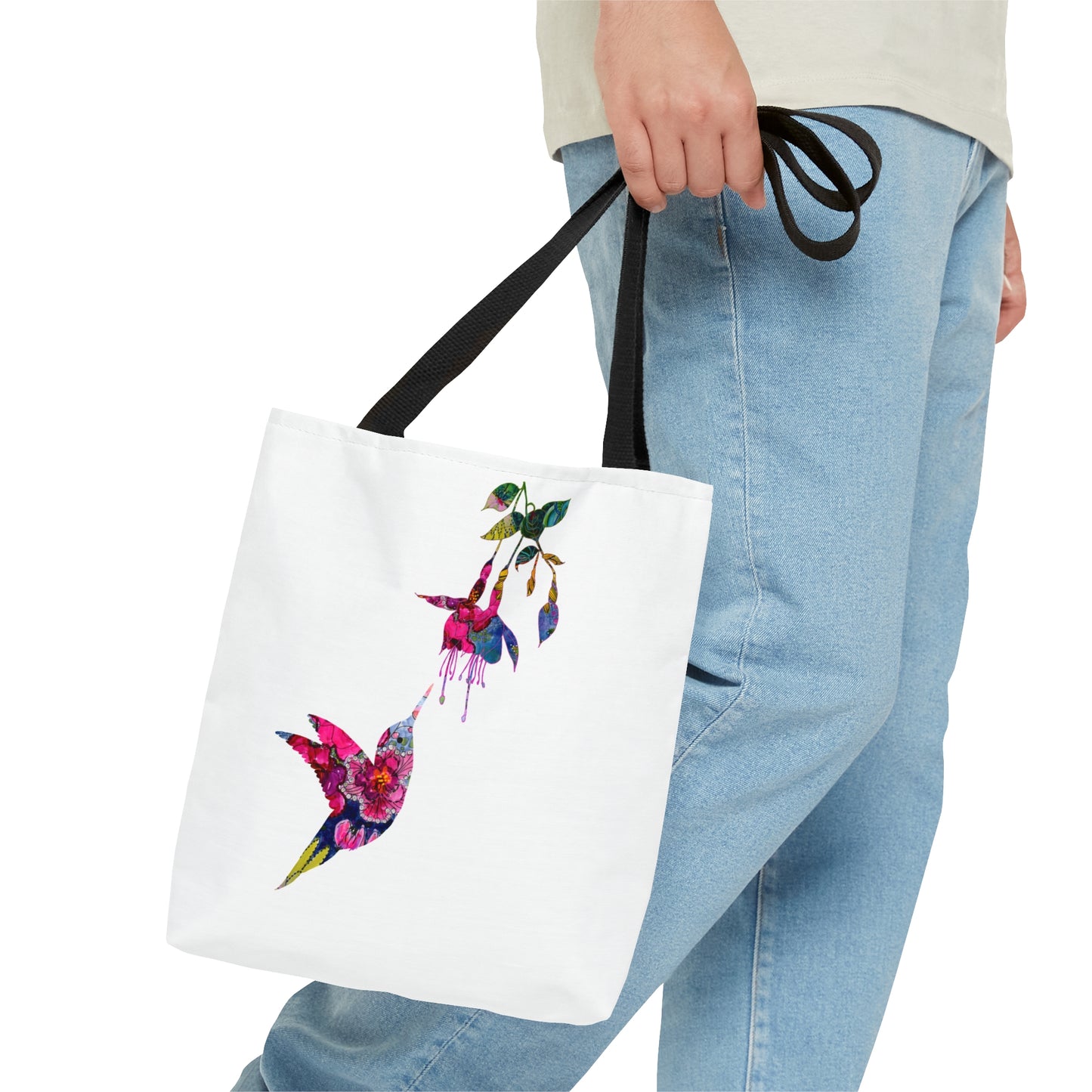 Delighted ~ Hummingbird ~ Tote Bag