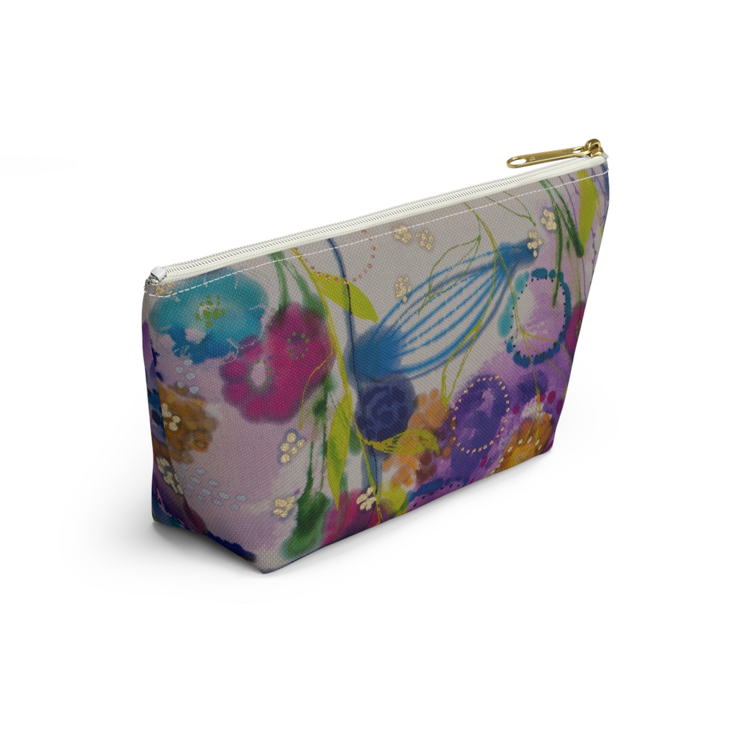 I know You Are Here Somewhere ~ Accessory Pouch w T-bottom