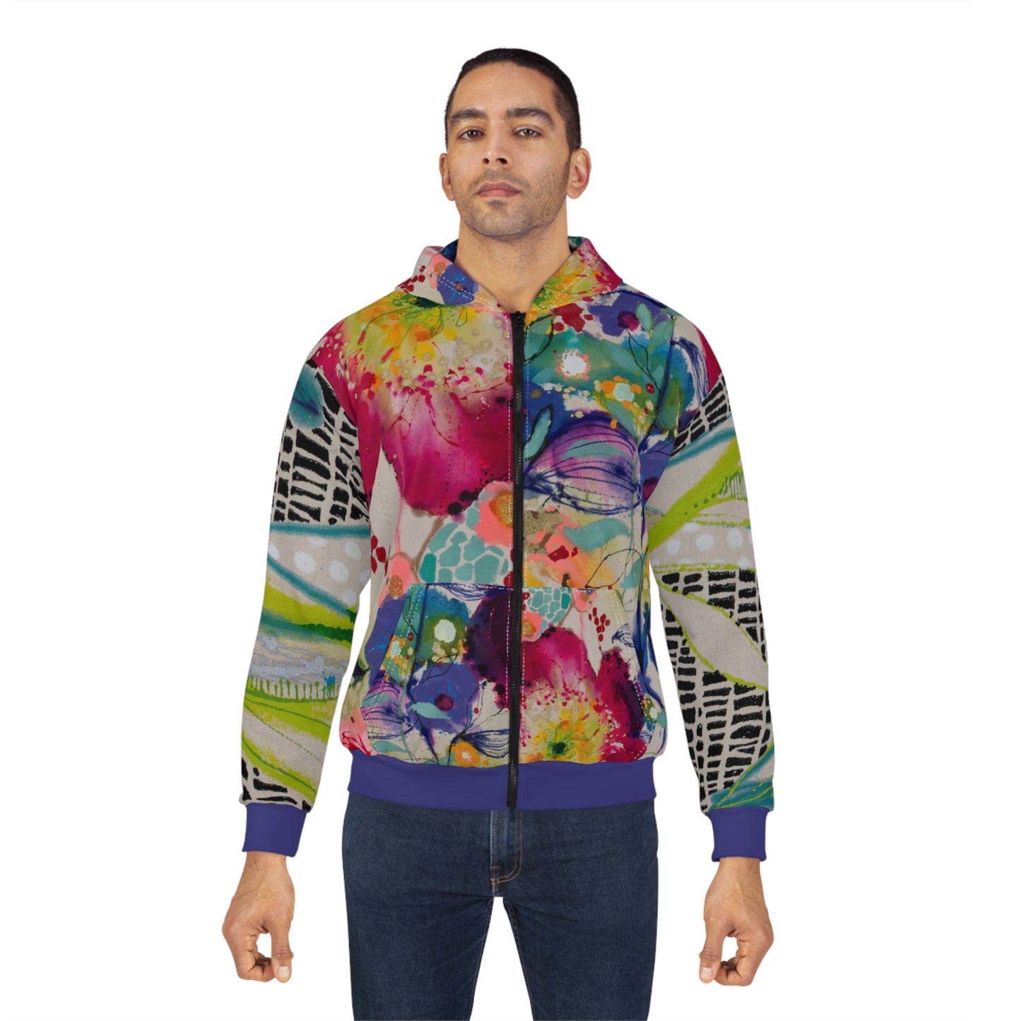 The Intensity Of Being You ~ Unisex Zip Hoodie