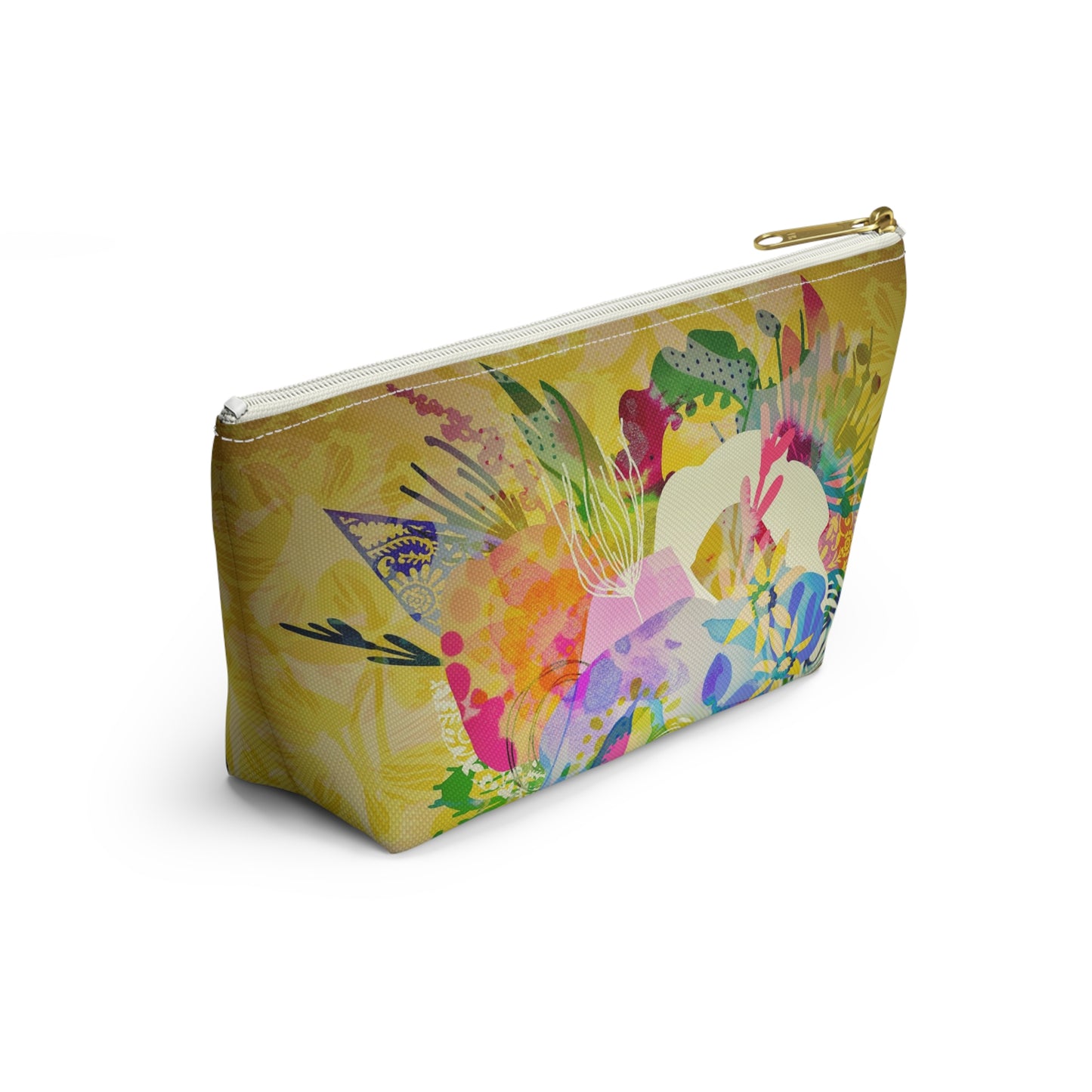 Wild Abandon ~ Antiqued ~ Accessory Pouch w T-bottom