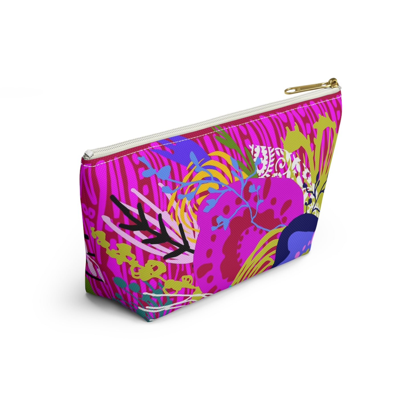 Wednesday Posey in Hot Pink ~ Accessory Pouch w T-bottom