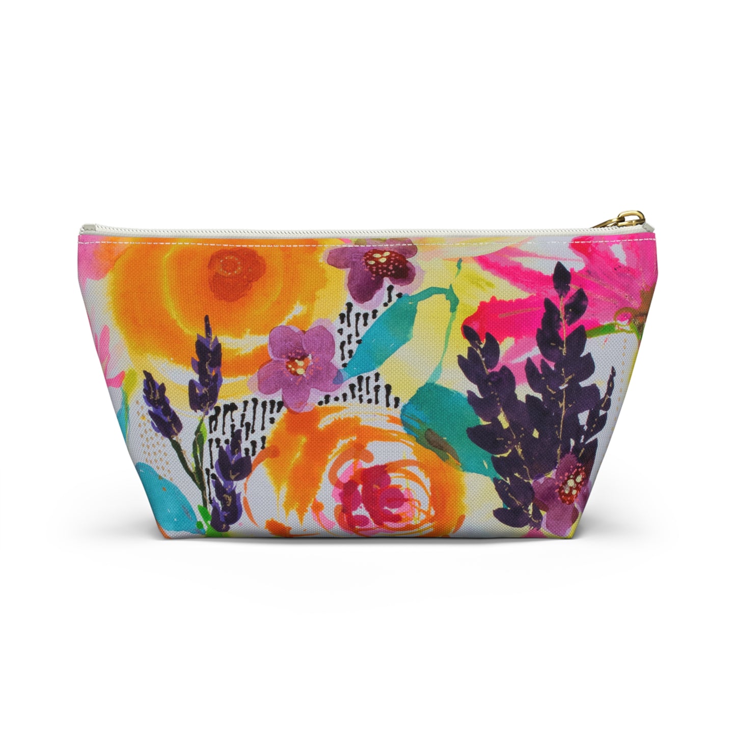 Down the Path ~ Accessory Pouch w T-bottom