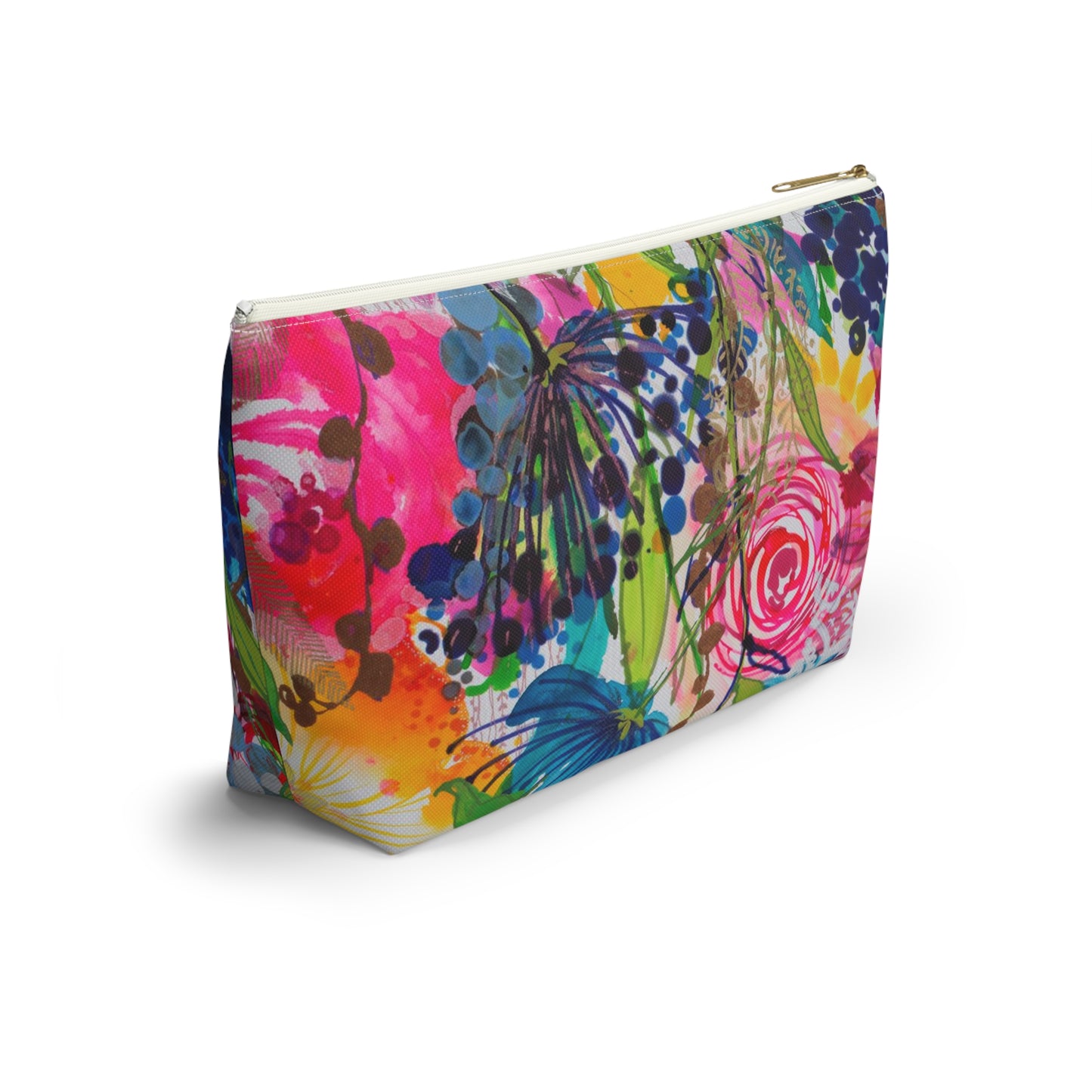 My Dad's Garden ~ Accessory Pouch w T-bottom