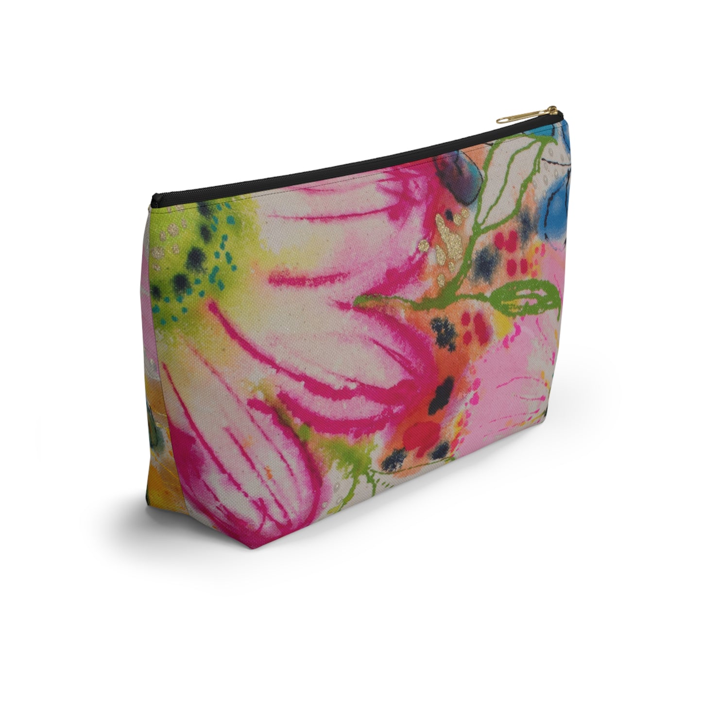 I Am Bold ~ Accessory Pouch w T-bottom ~ version two