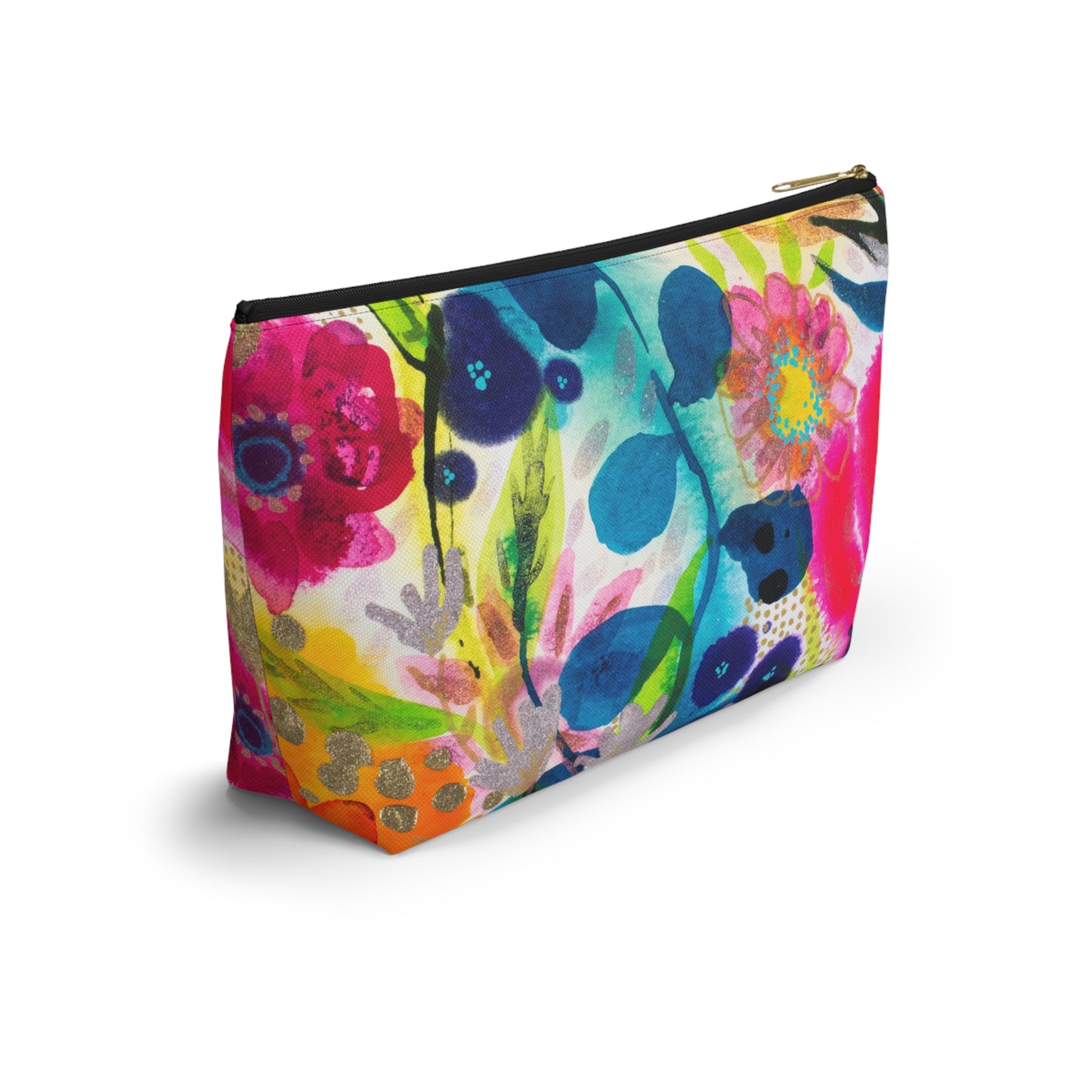 May Flowers No. 6 ~ Accessory Pouch w T-bottom