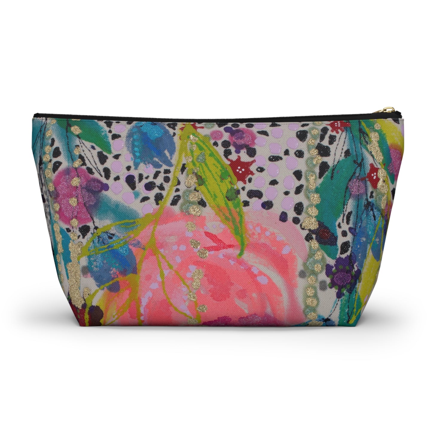 Wednesday's Flowers No. 1 ~ Accessory Pouch w T-bottom