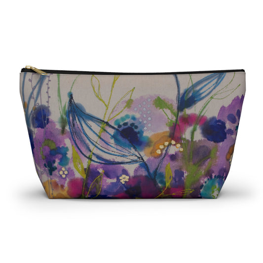 I know You Are Here Somewhere ~ Accessory Pouch w T-bottom