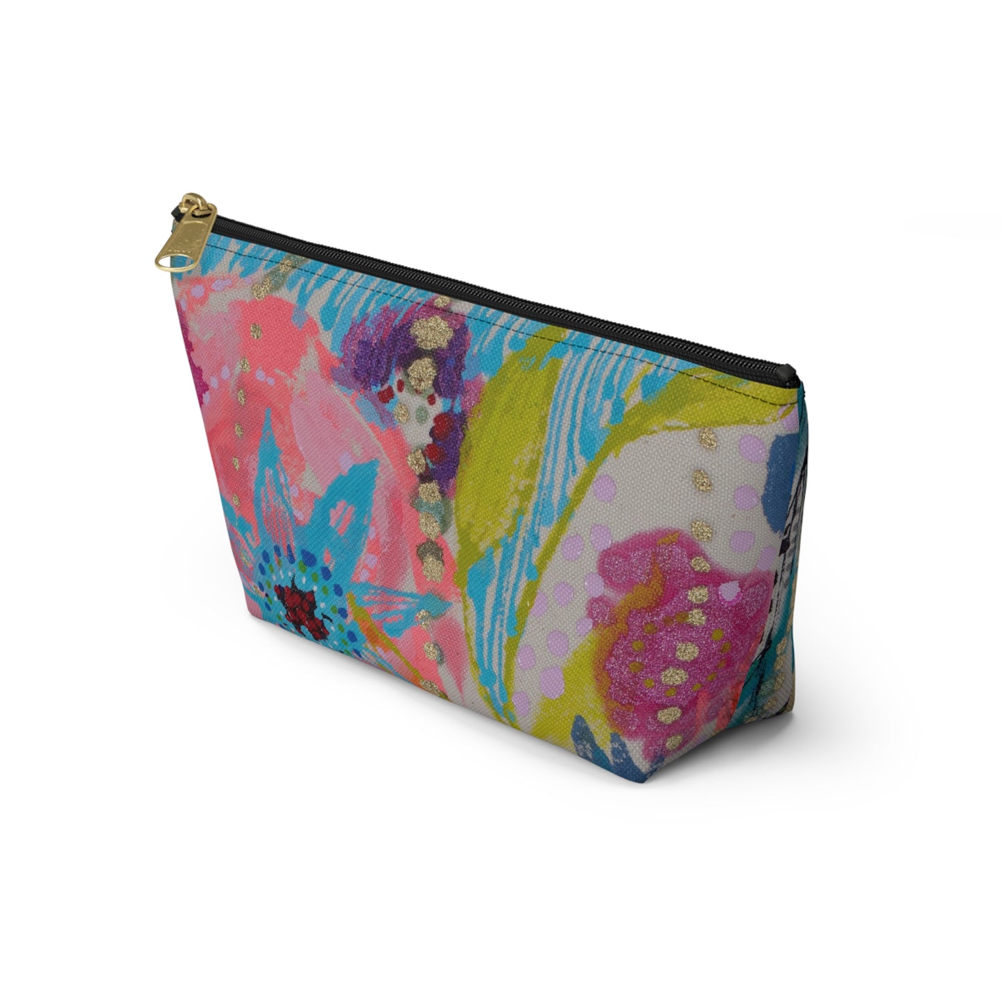Wednesday's Flowers No. 1 ~ Accessory Pouch w T-bottom