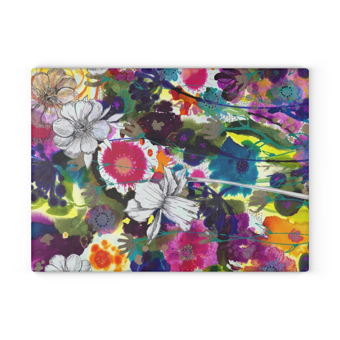 Striving ~ Glass Cutting Board