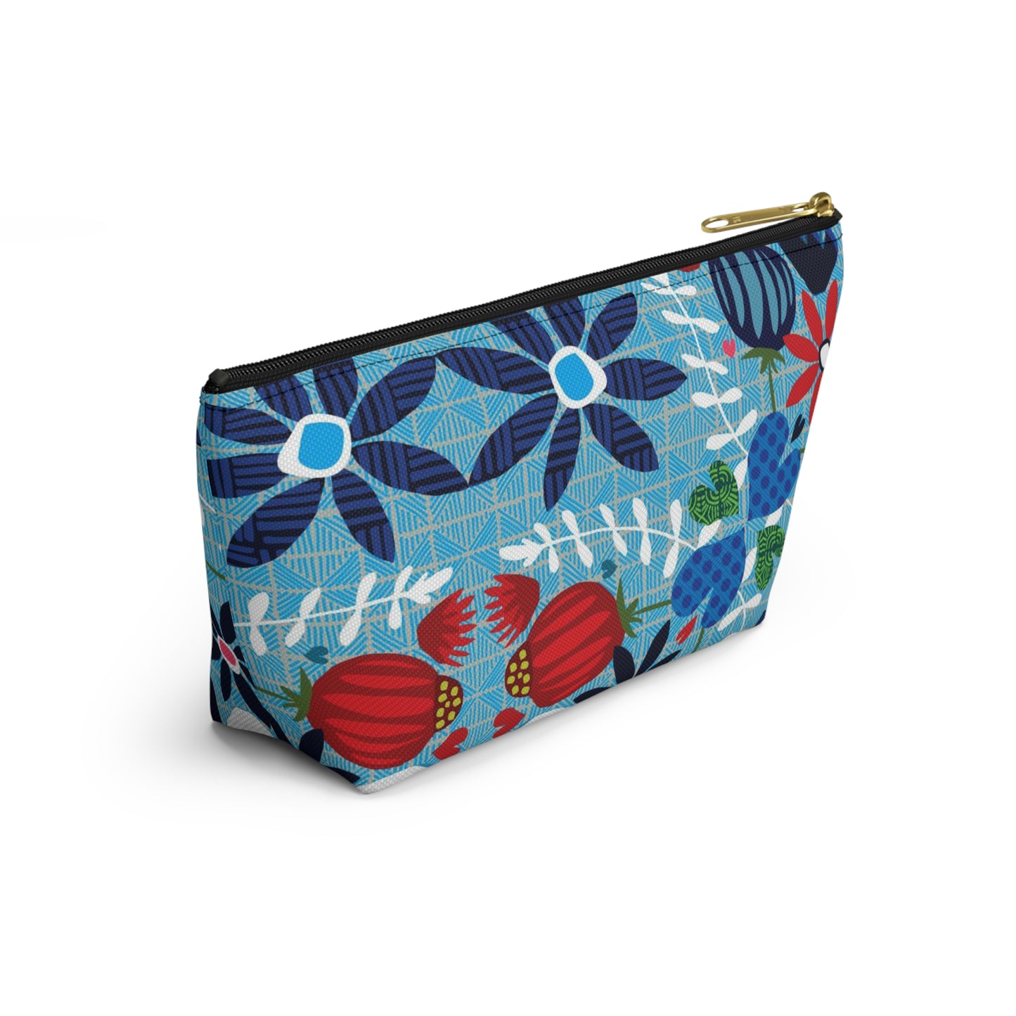 Blue Folk ~ Accessory Pouch w T-bottom