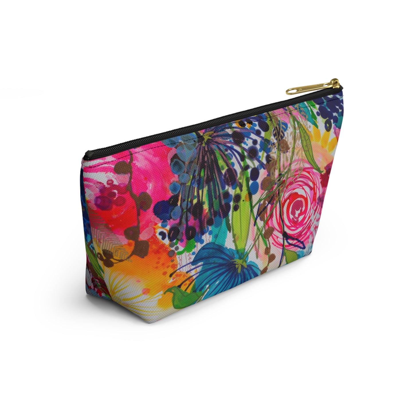 My Dad's Garden ~ Accessory Pouch w T-bottom