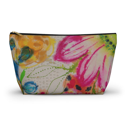 I Am Bold ~ Accessory Pouch w T-bottom