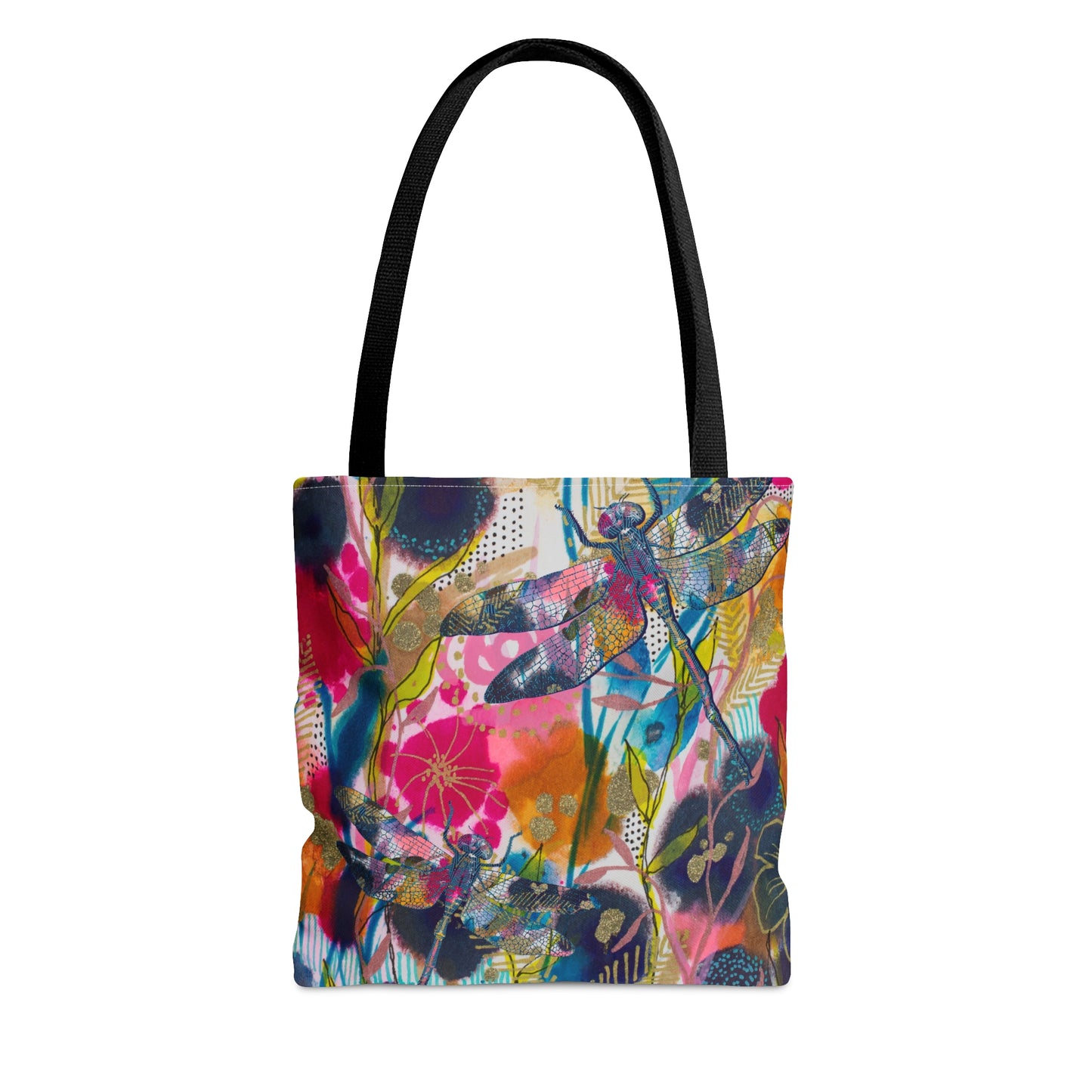 May Flowers ~ Dragonfly ~ Tote Bag