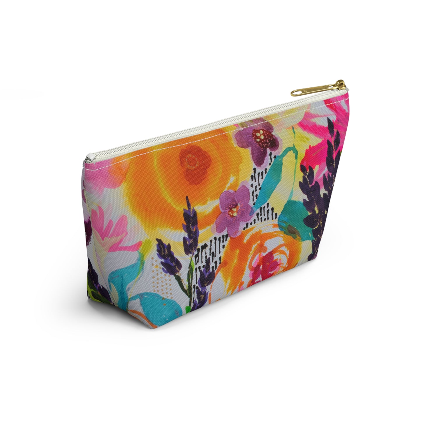 Down the Path ~ Accessory Pouch w T-bottom