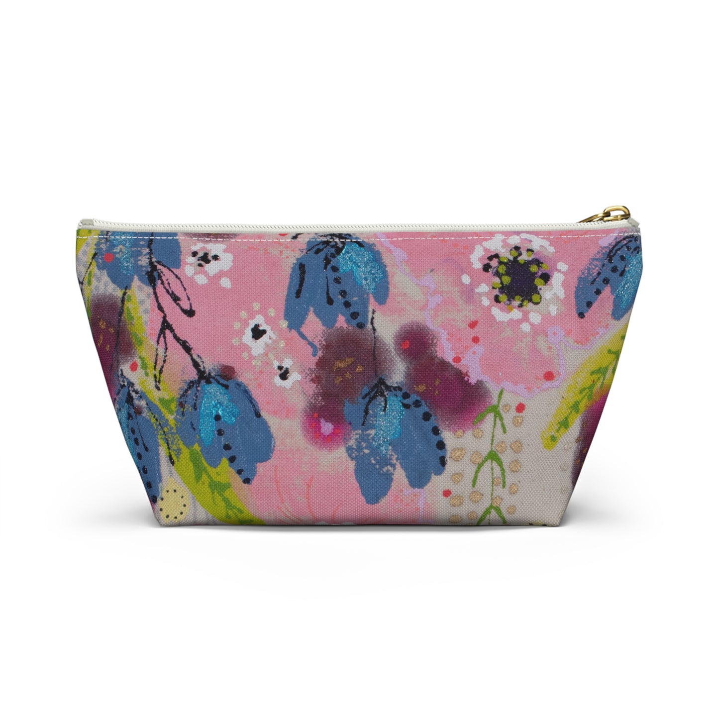 Wednesday's Flower No. 2 ~ Accessory Pouch w T-bottom
