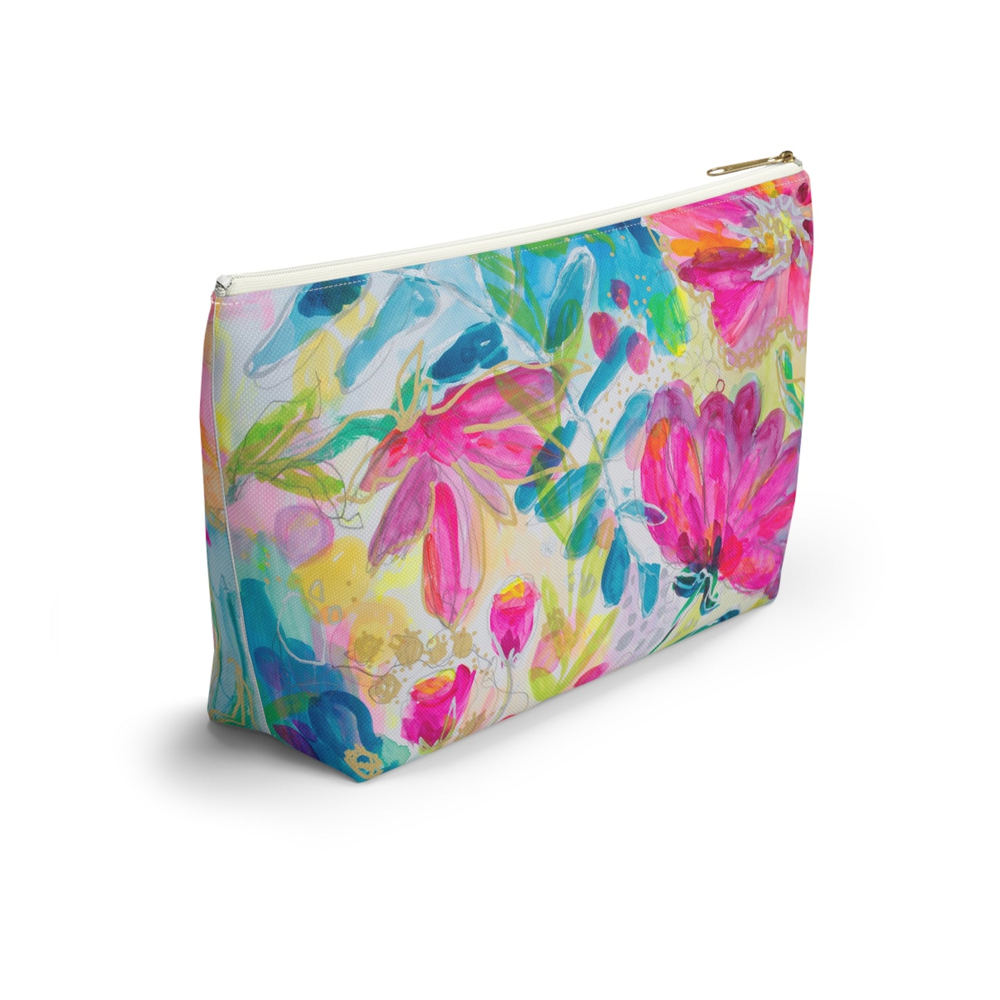 Garden Glow ~ Accessory Pouch w T-bottom