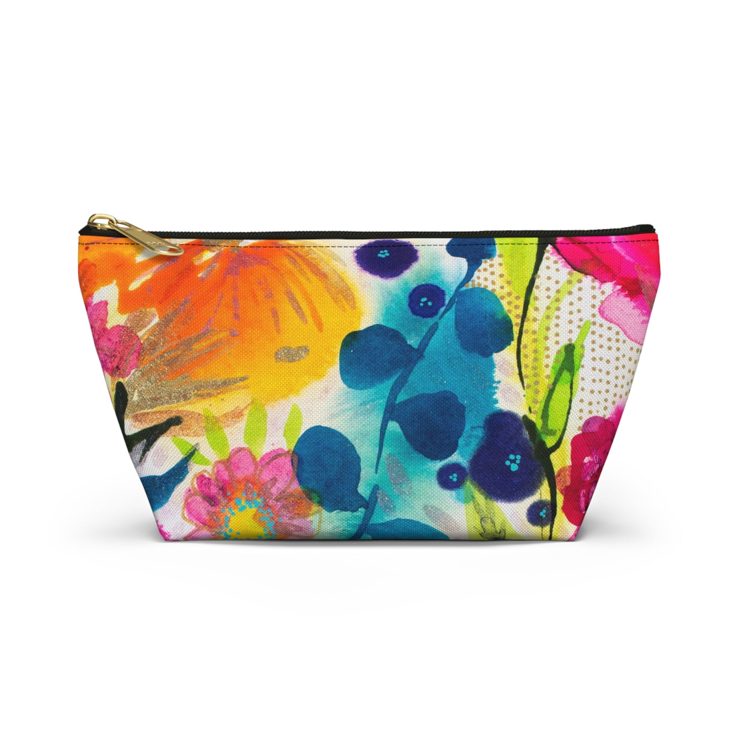 May Flowers No. 6 ~ Accessory Pouch w T-bottom