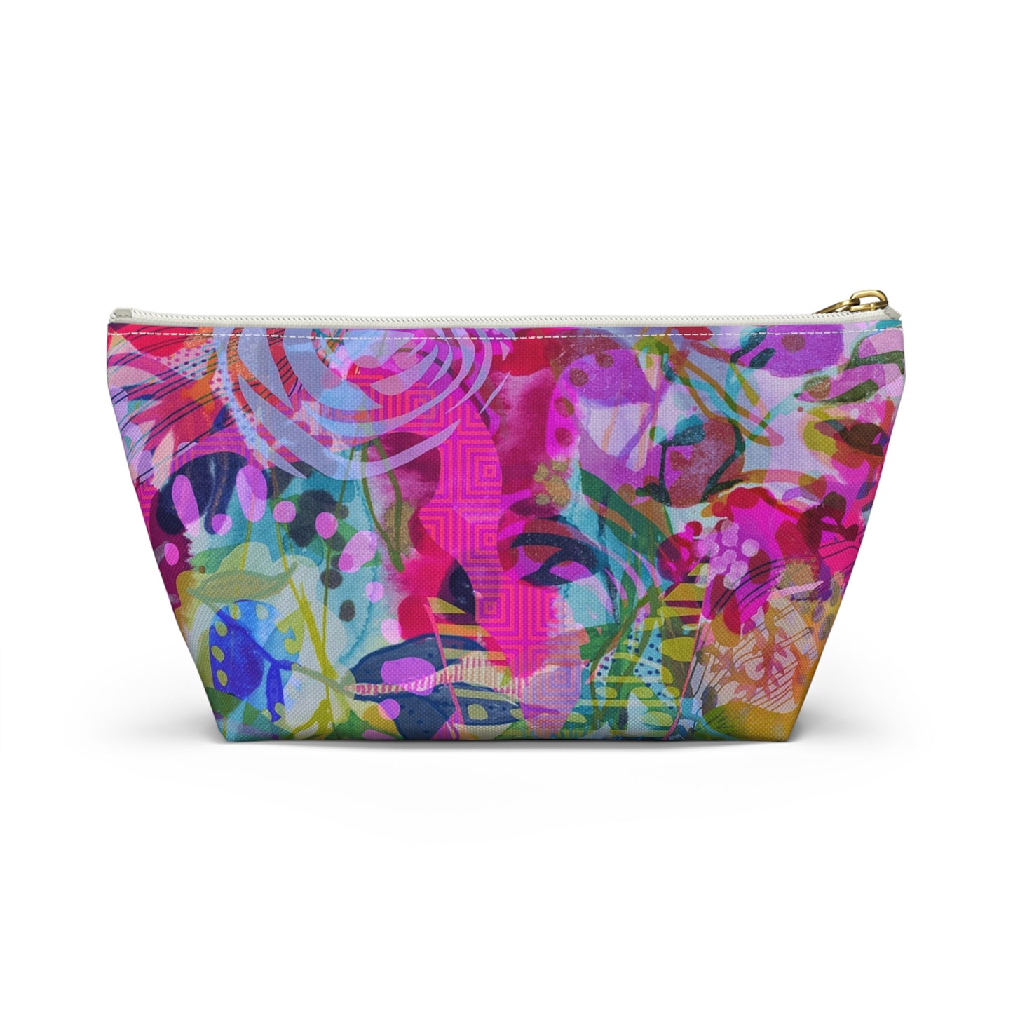 Wednesday Flower ~ Accessory Pouch w T-bottom