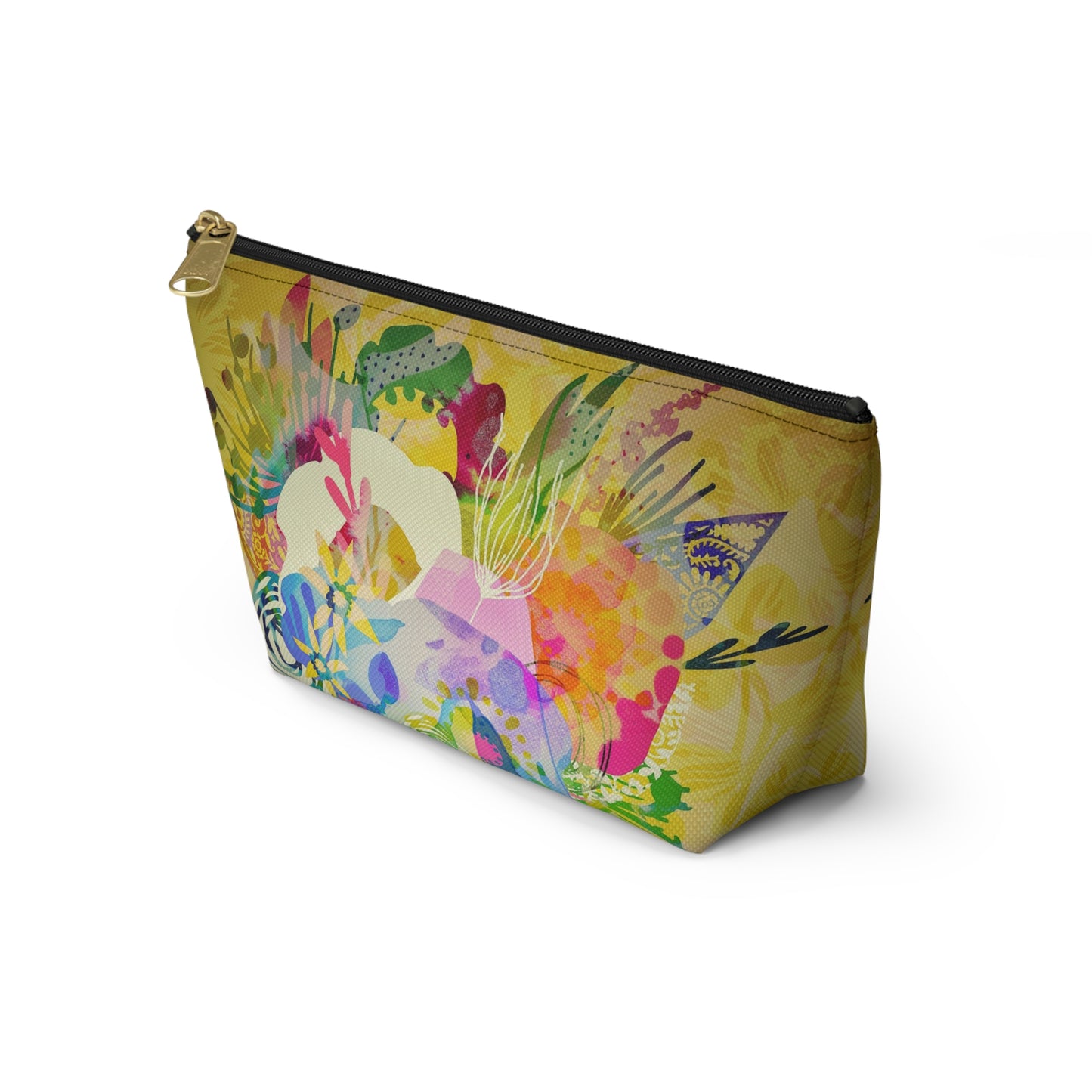 Wild Abandon ~ Antiqued ~ Accessory Pouch w T-bottom