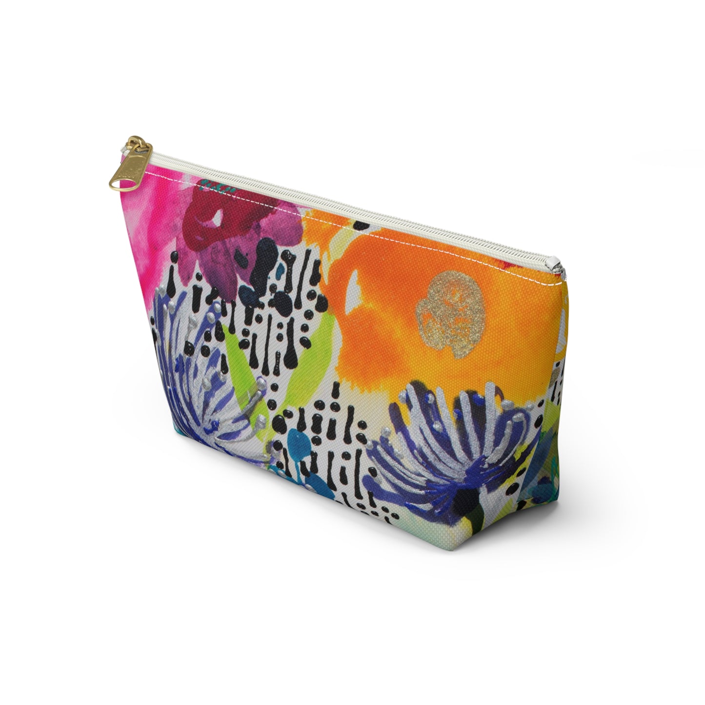 May Flowers Combo ~ Accessory Pouch w T-bottom