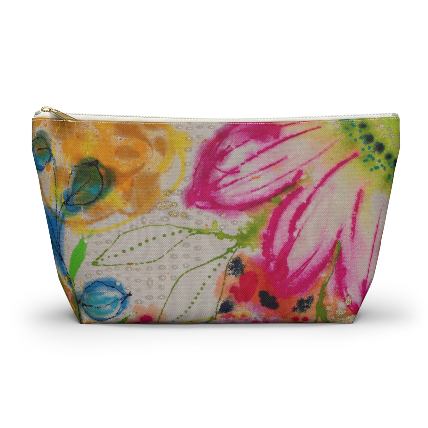I Am Bold ~ Accessory Pouch w T-bottom