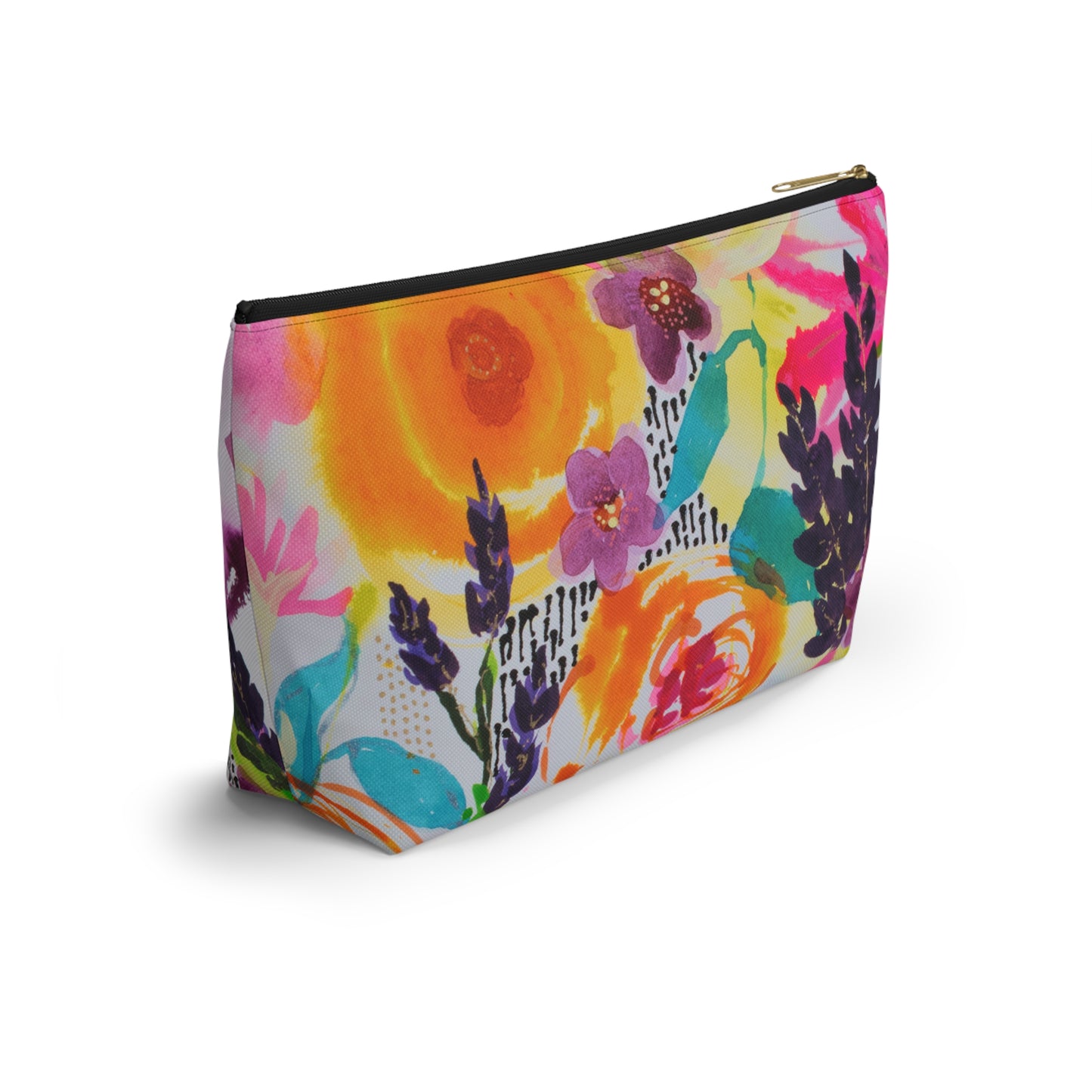 Down the Path ~ Accessory Pouch w T-bottom