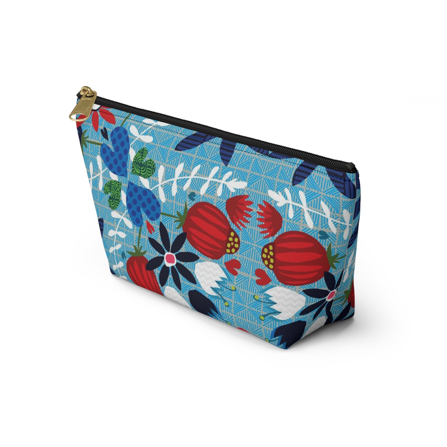 Blue Folk ~ Accessory Pouch w T-bottom