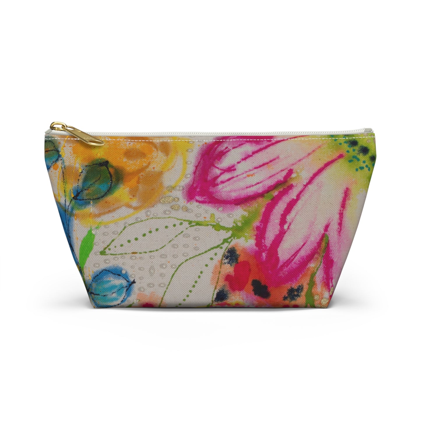 I Am Bold ~ Accessory Pouch w T-bottom