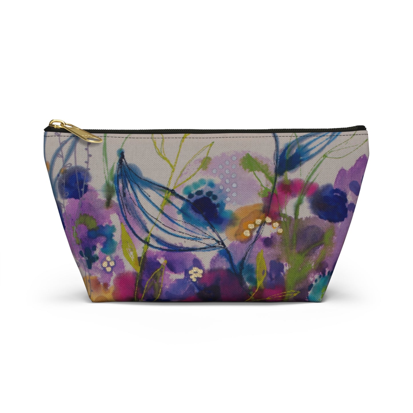 I know You Are Here Somewhere ~ Accessory Pouch w T-bottom