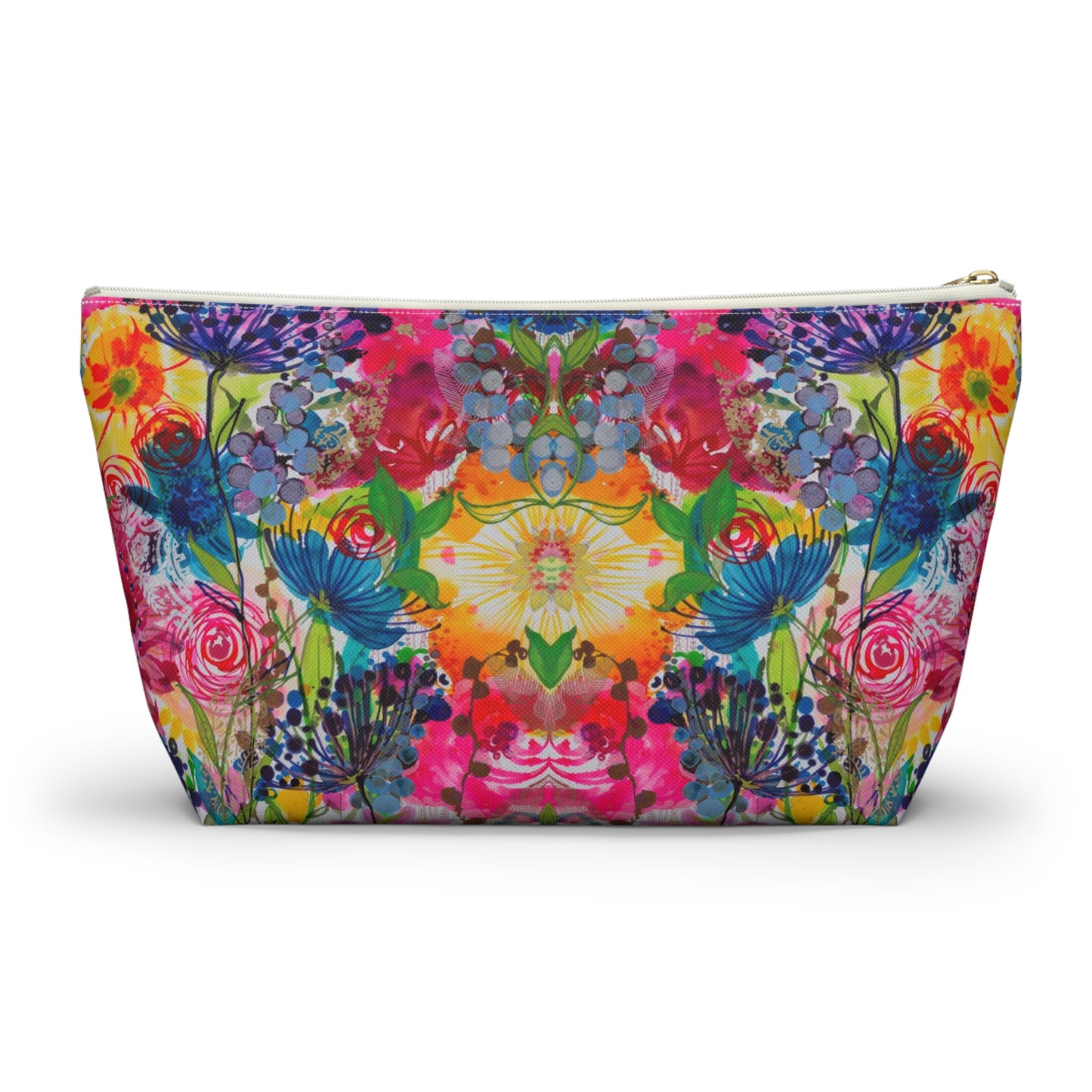 My Dad's Garden ~ Accessory Pouch w T-bottom