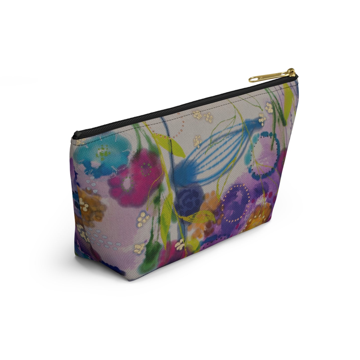 I know You Are Here Somewhere ~ Accessory Pouch w T-bottom