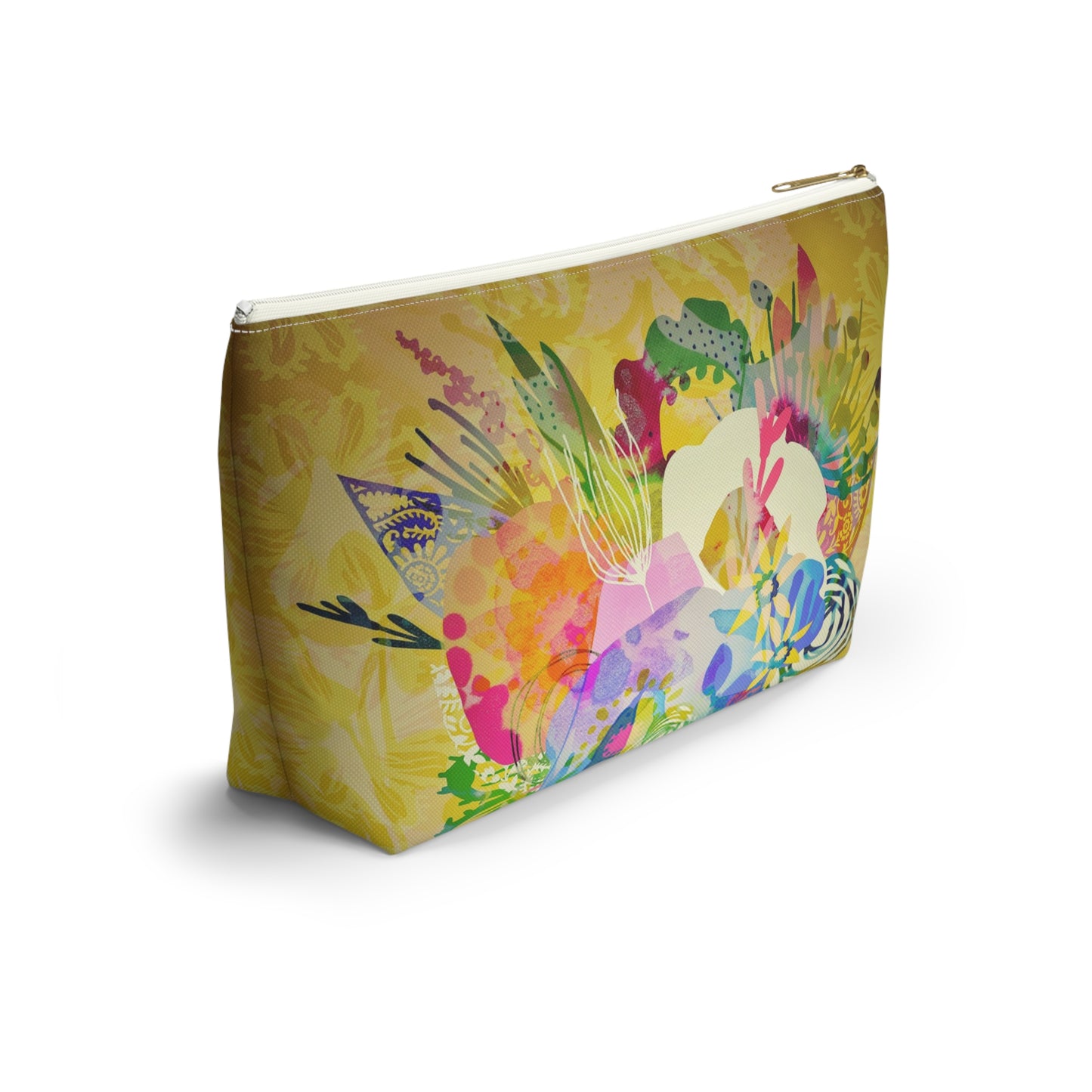 Wild Abandon ~ Antiqued ~ Accessory Pouch w T-bottom