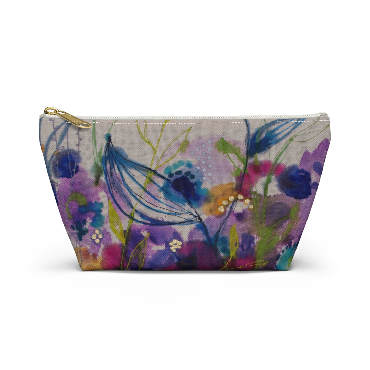 I know You Are Here Somewhere ~ Accessory Pouch w T-bottom