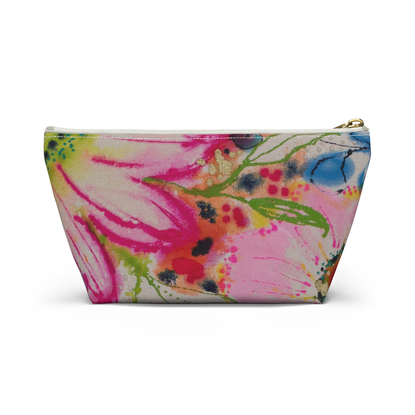 I Am Bold ~ Accessory Pouch w T-bottom ~ version two