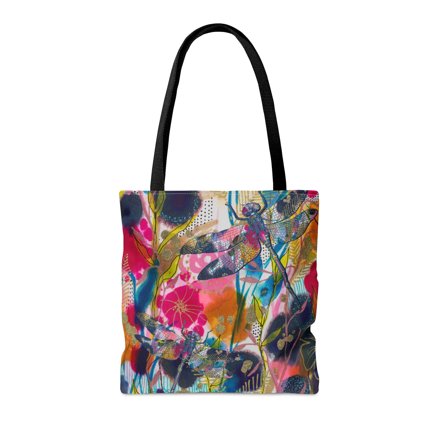 May Flowers ~ Dragonfly ~ Tote Bag