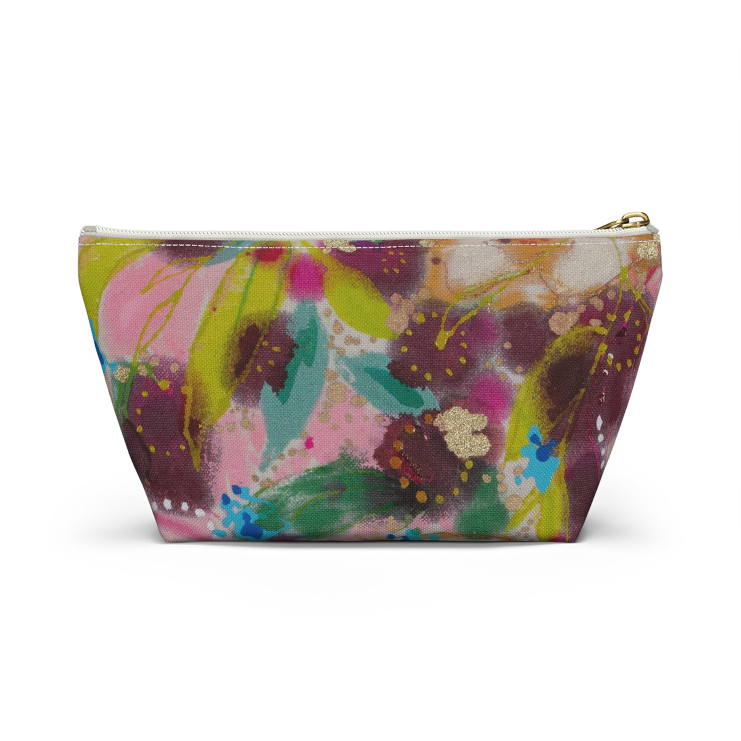 Wednesday's Flowers No. 3 ~ Accessory Pouch w T-bottom
