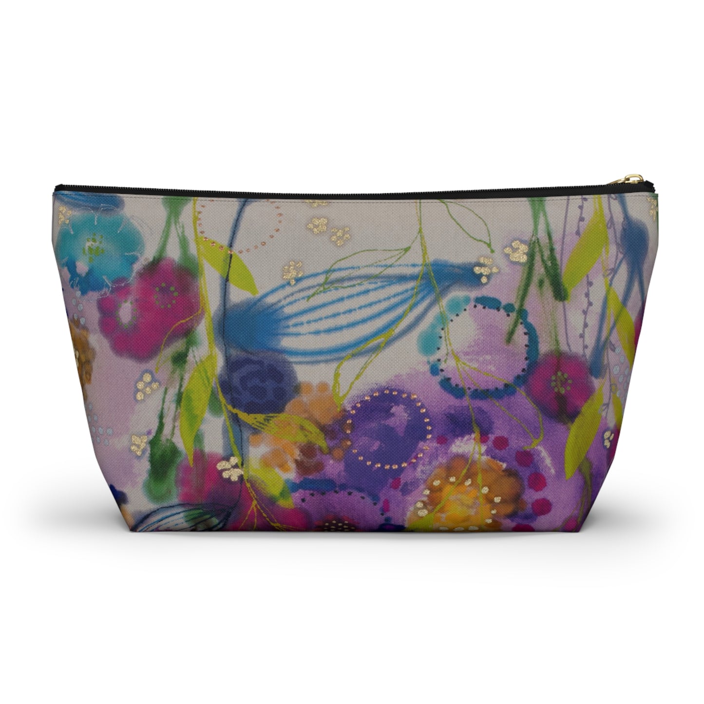 I know You Are Here Somewhere ~ Accessory Pouch w T-bottom