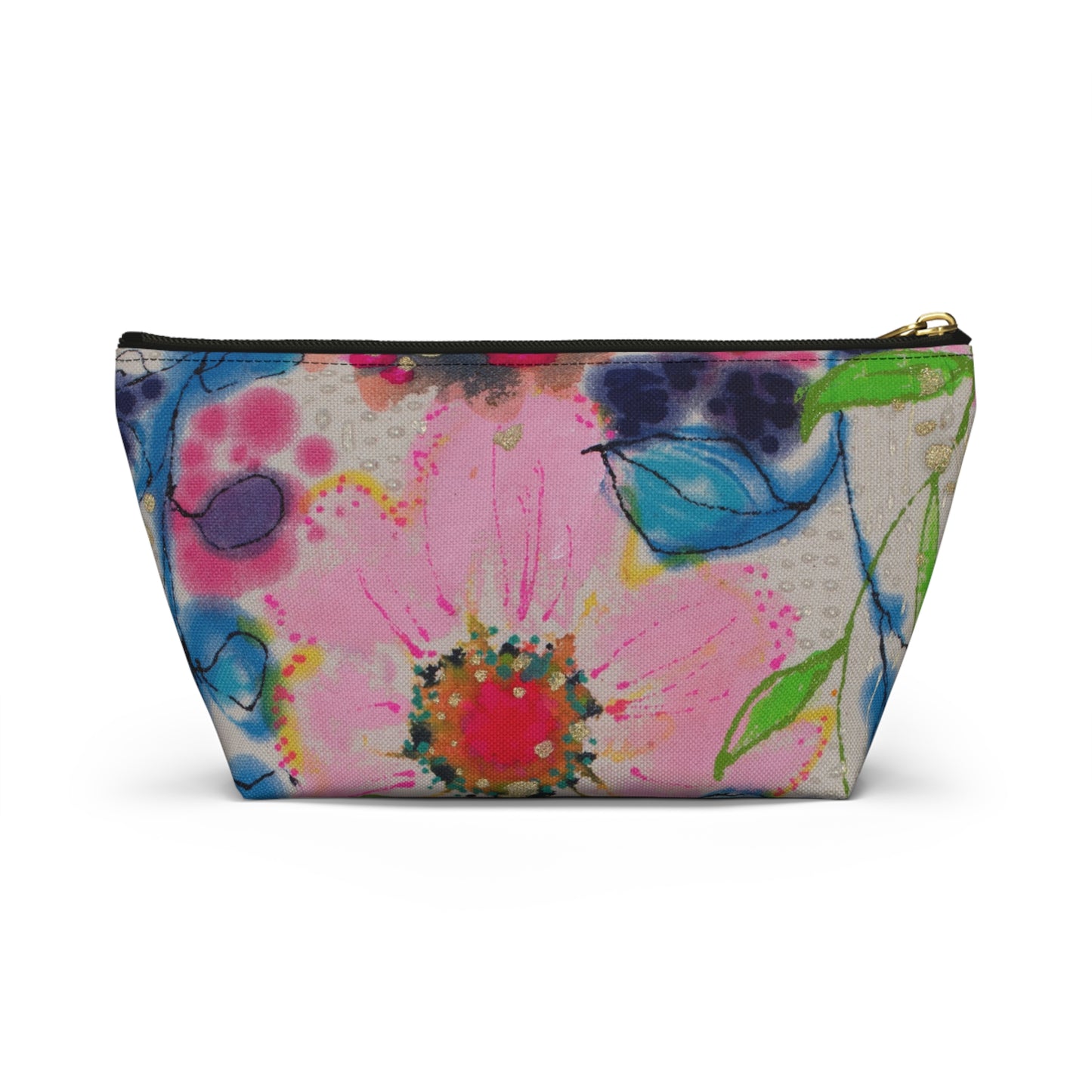 I Am Bold ~ Accessory Pouch w T-bottom