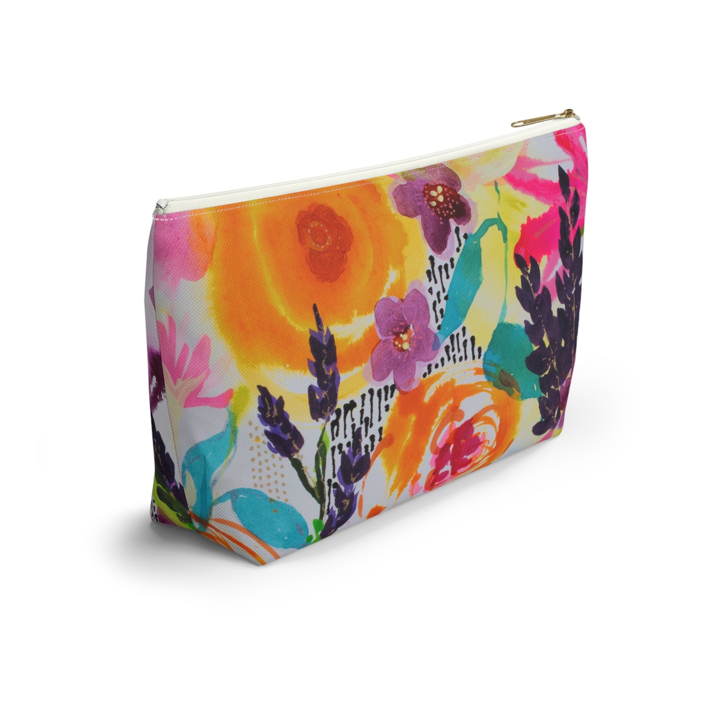 Down the Path ~ Accessory Pouch w T-bottom