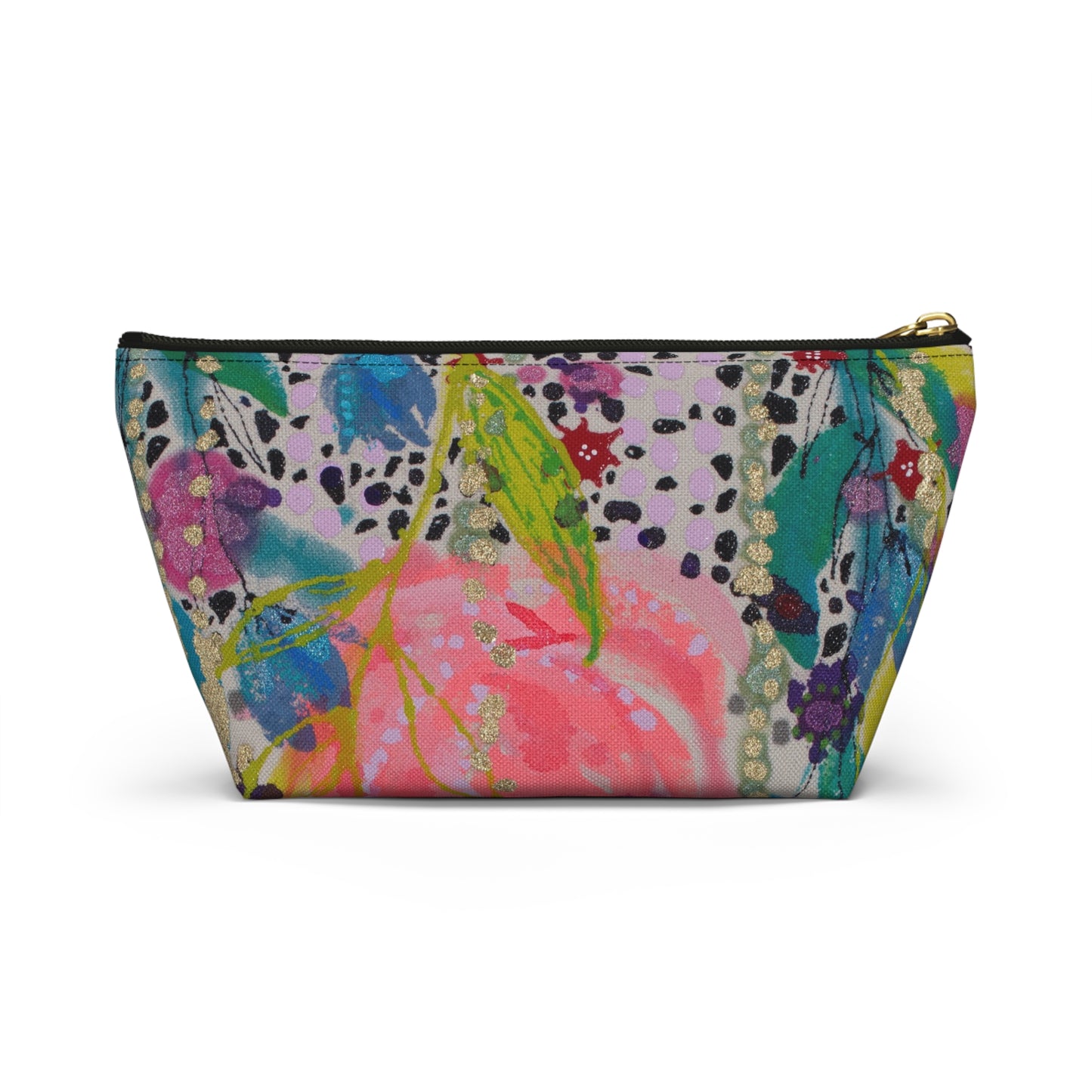 Wednesday's Flowers No. 1 ~ Accessory Pouch w T-bottom