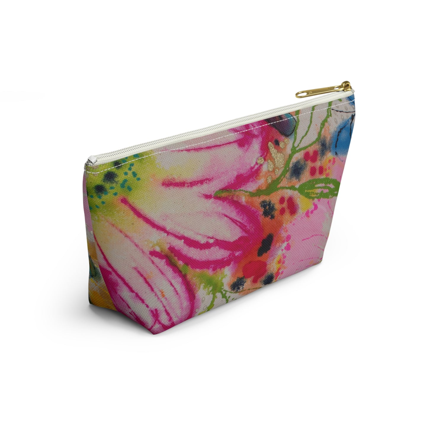 I Am Bold ~ Accessory Pouch w T-bottom ~ version two