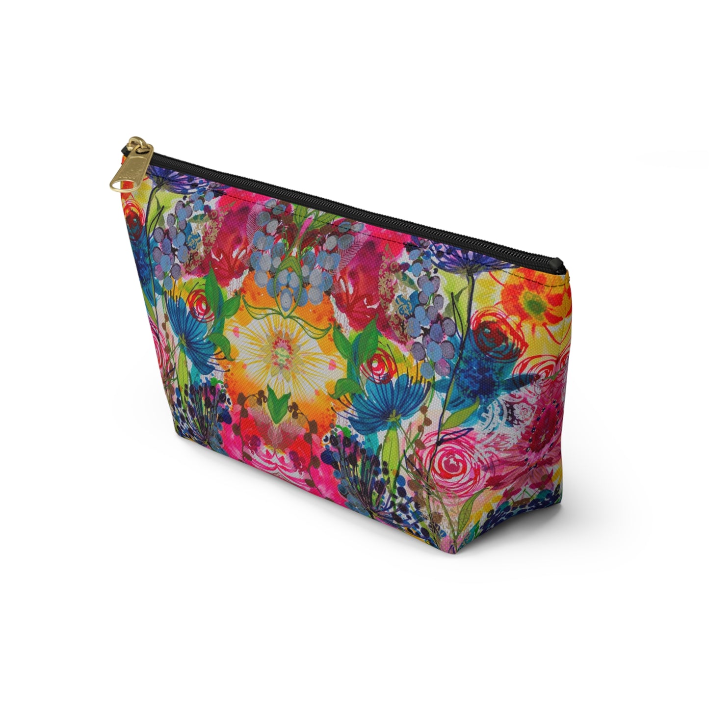 My Dad's Garden ~ Accessory Pouch w T-bottom