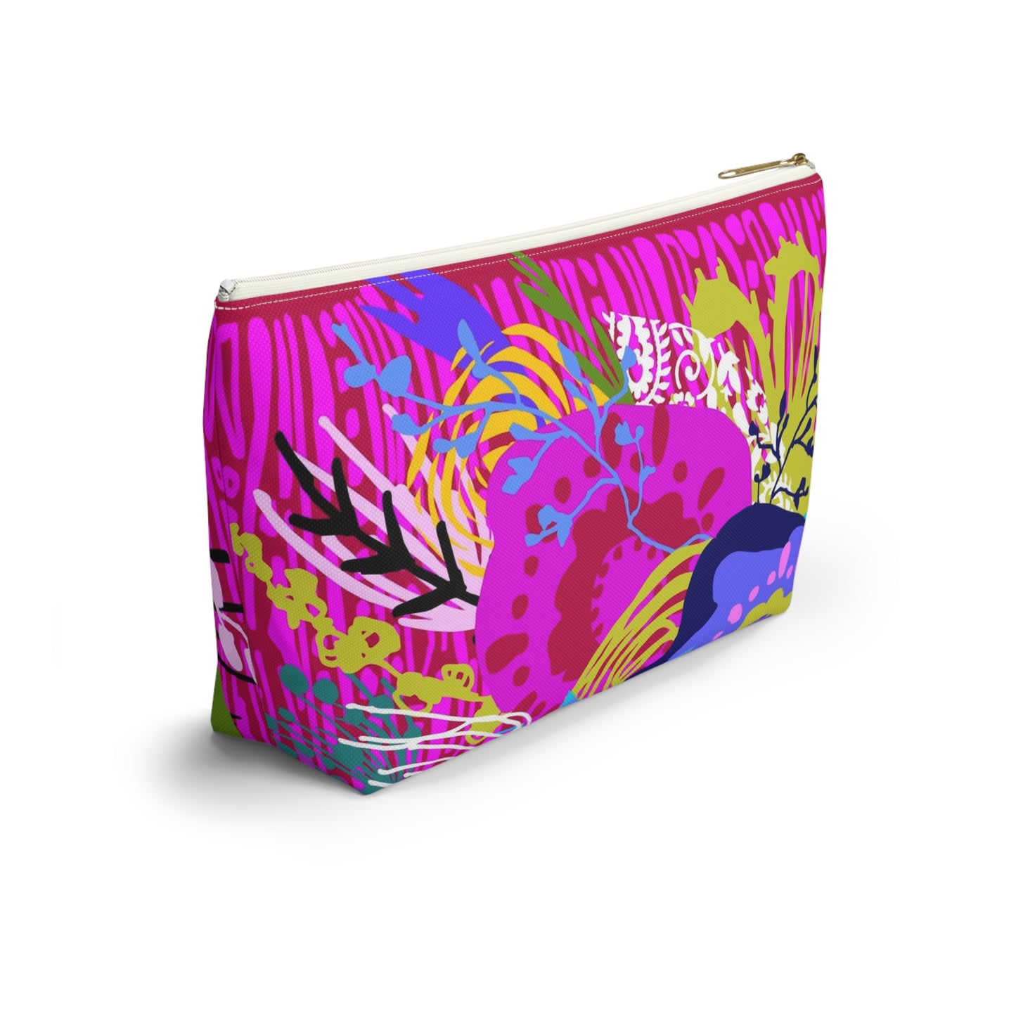 Wednesday Posey in Hot Pink ~ Accessory Pouch w T-bottom