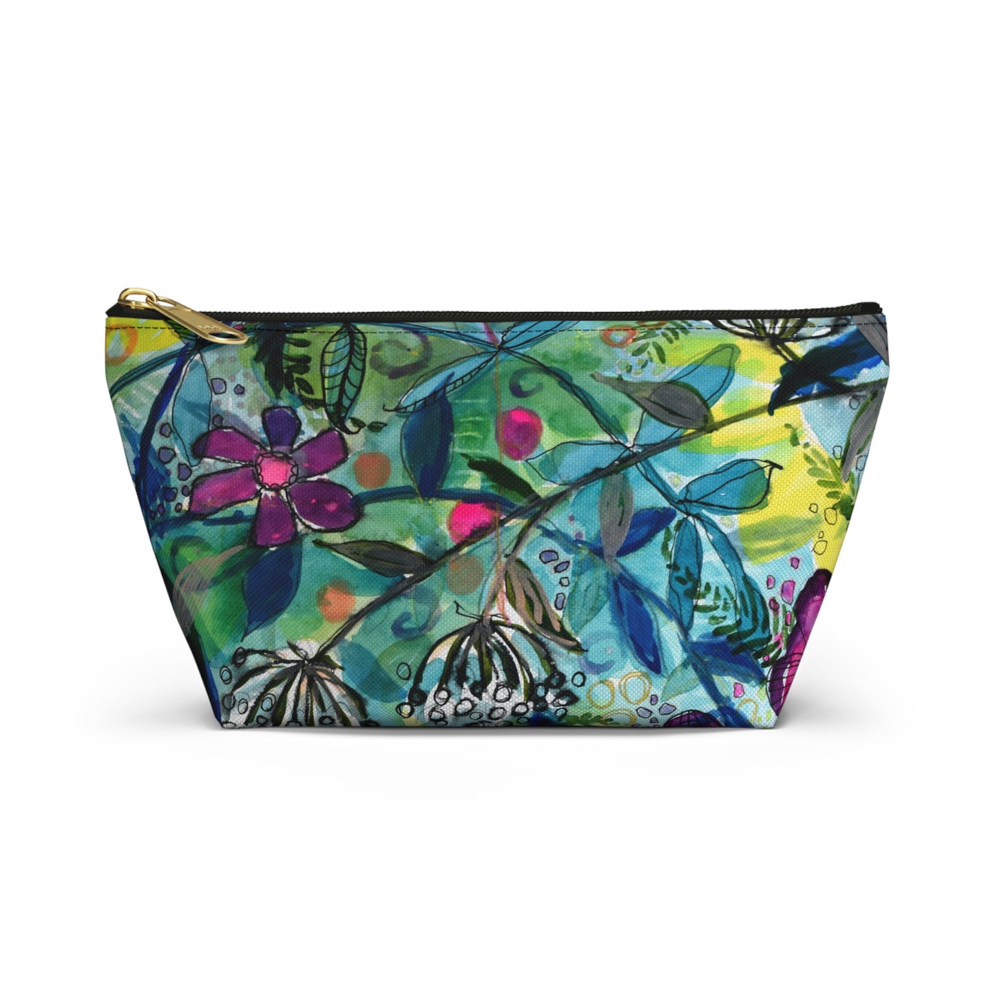 Into The Meadow ~ Accessory Pouch w T-bottom