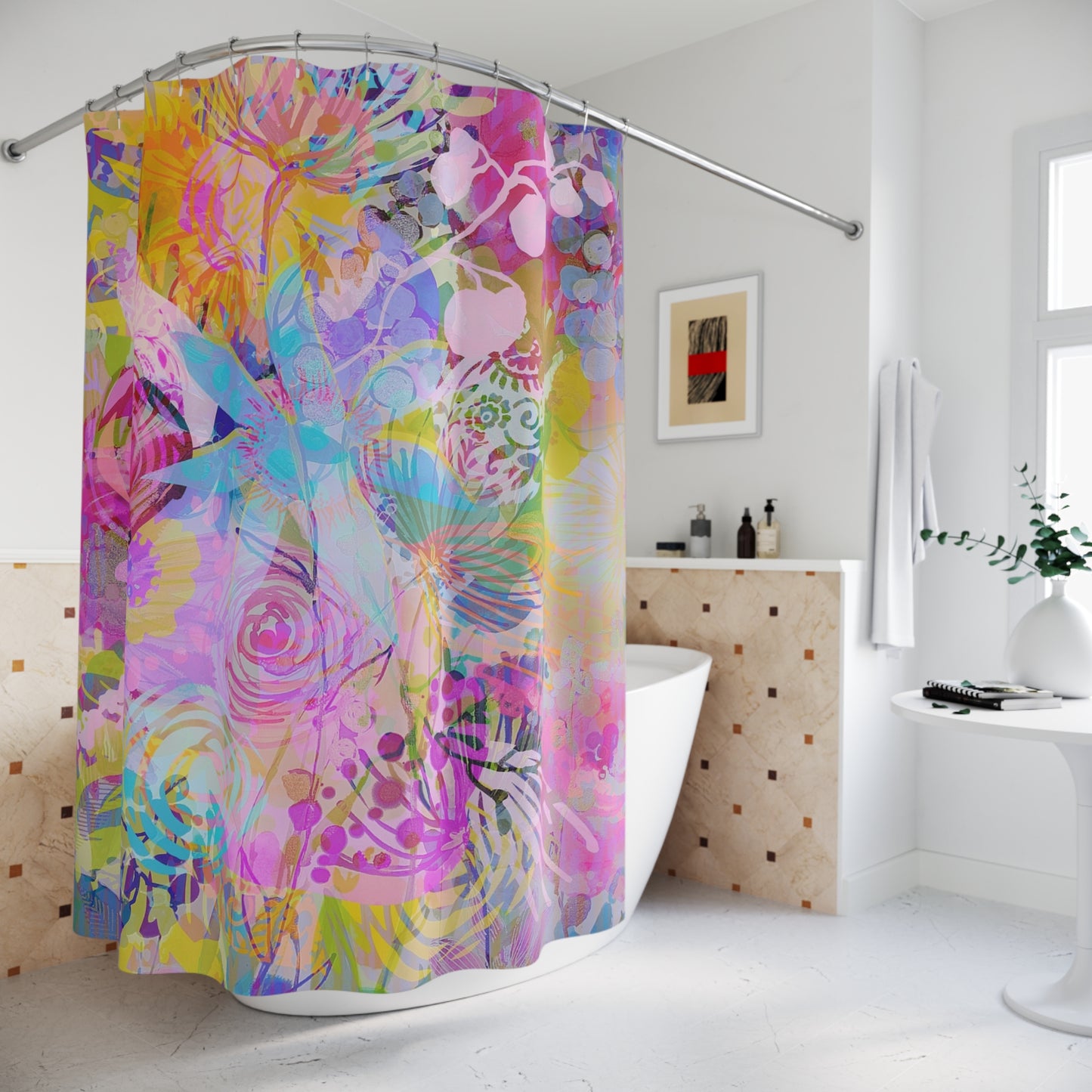 Spring Lush ~ Pastels ~ Shower Curtain