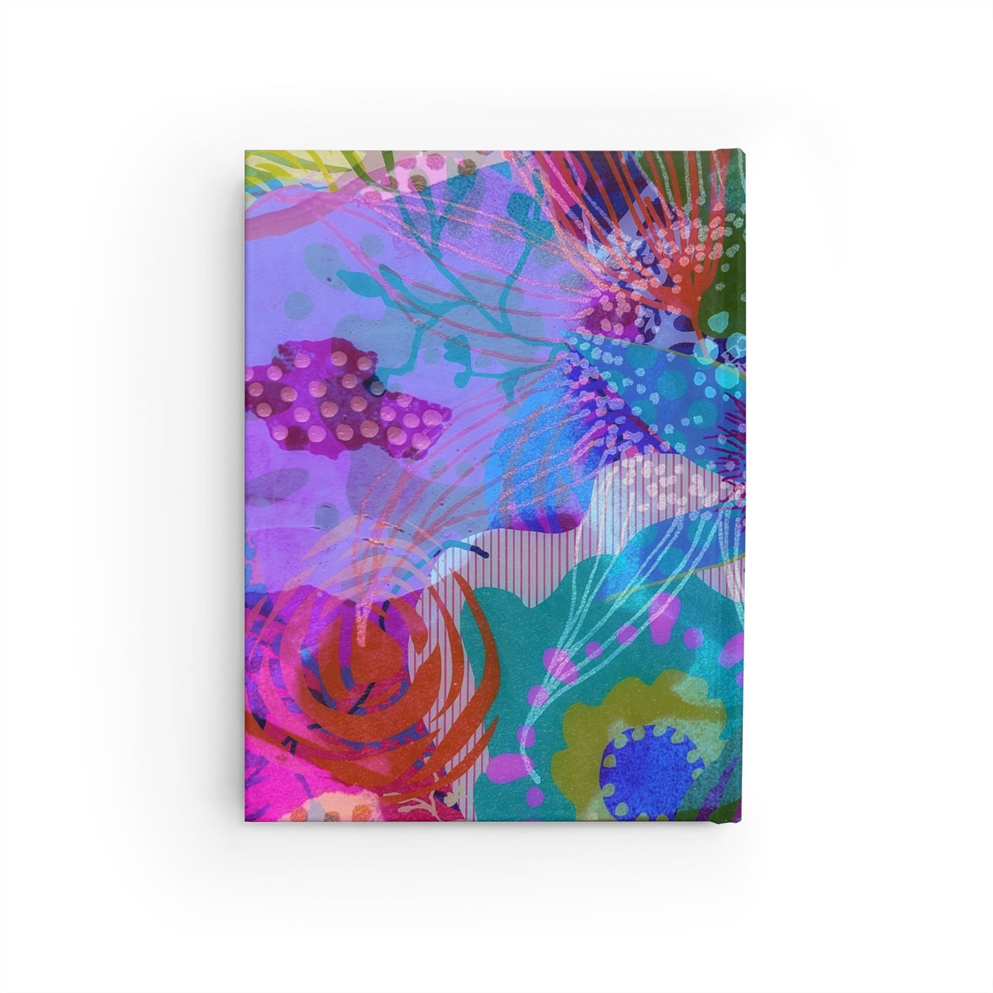 Garden Crush Journal ~ Rainbow Colors ~ Ruled Line