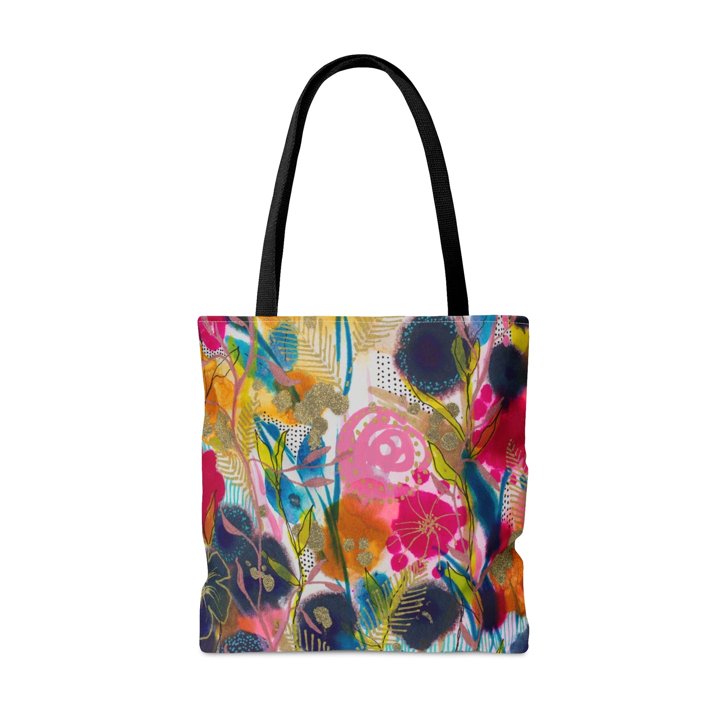 Feathers ~ May Flowers ~ Tote Bag
