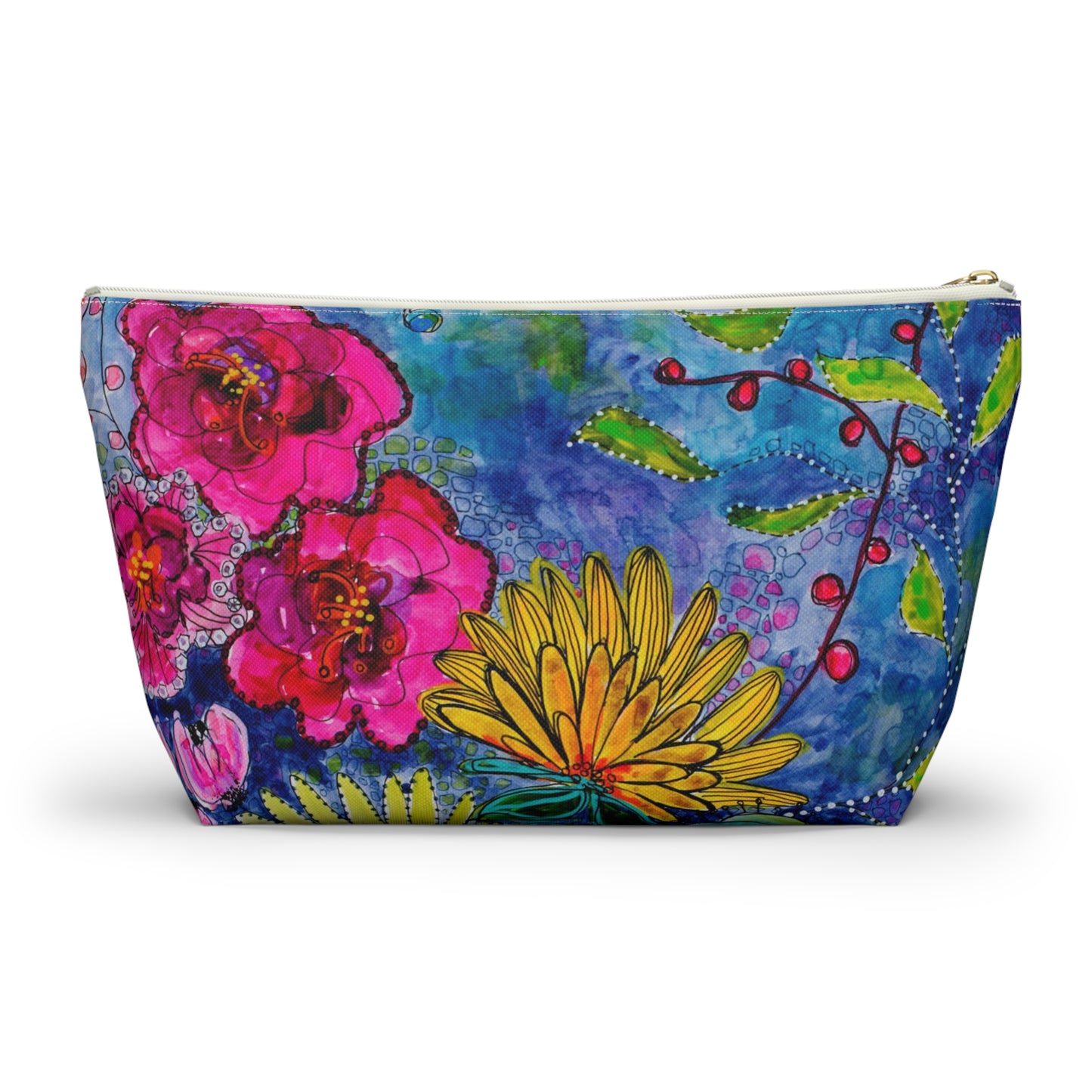 Delighted ~ Accessory Pouch w T-bottom